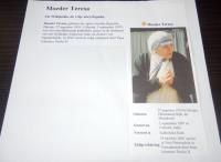 Mother Teresa - Fotografia, Podpisano (1) - Mid-Century Modern - Papier na sprzedaż  